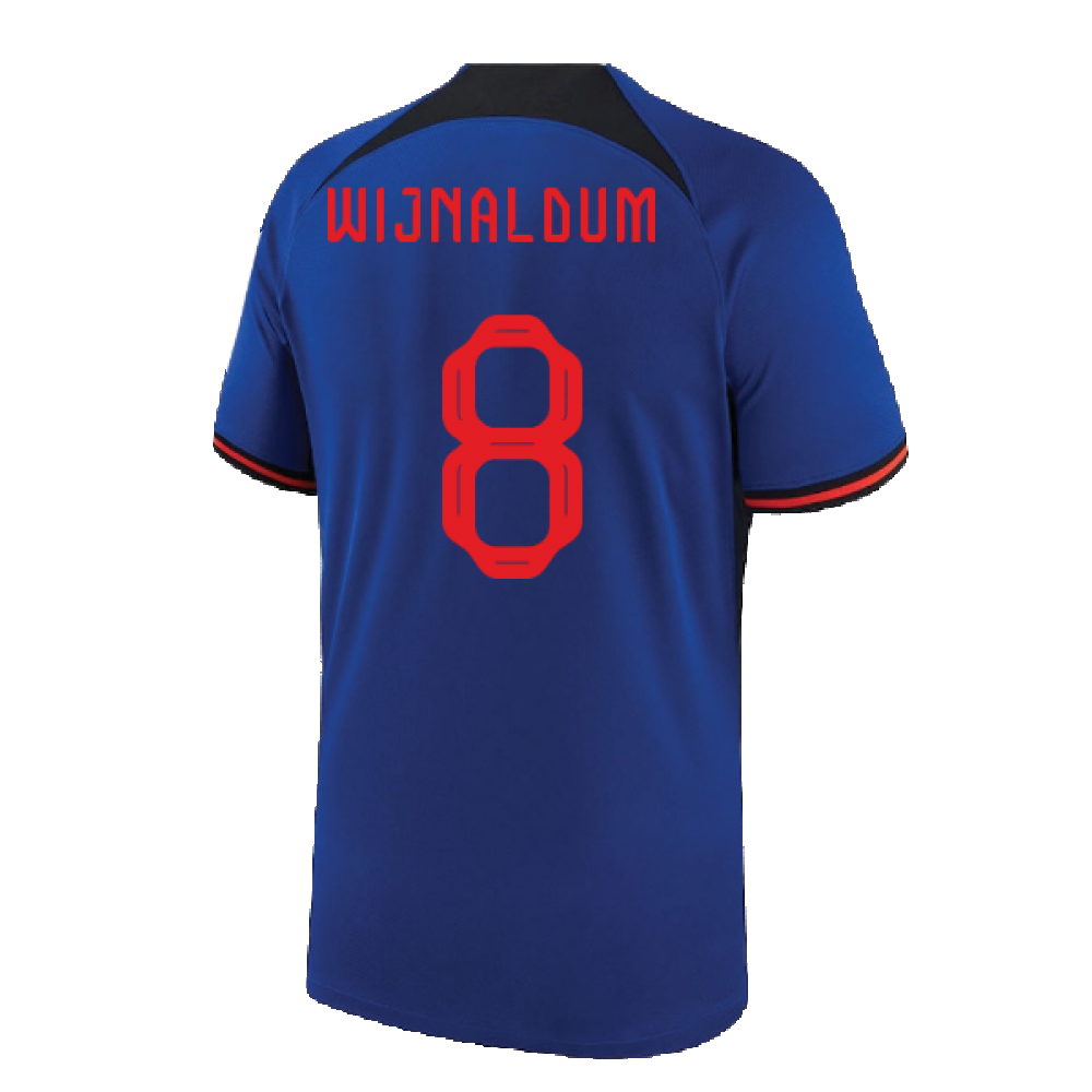 2022-2023 Holland Away Shirt (Kids) (WIJNALDUM 8)