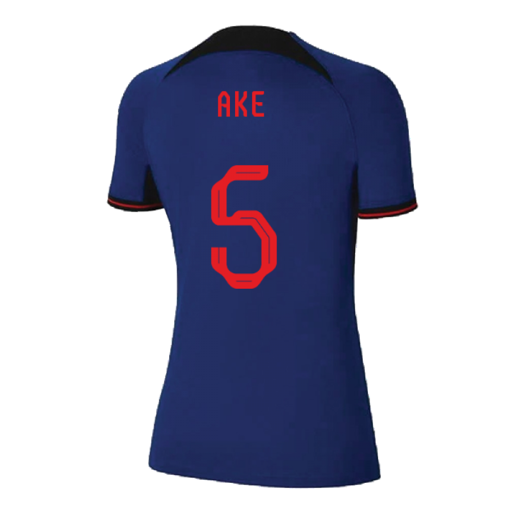 2022-2023 Holland Away Shirt (Ladies) (Ake 5)