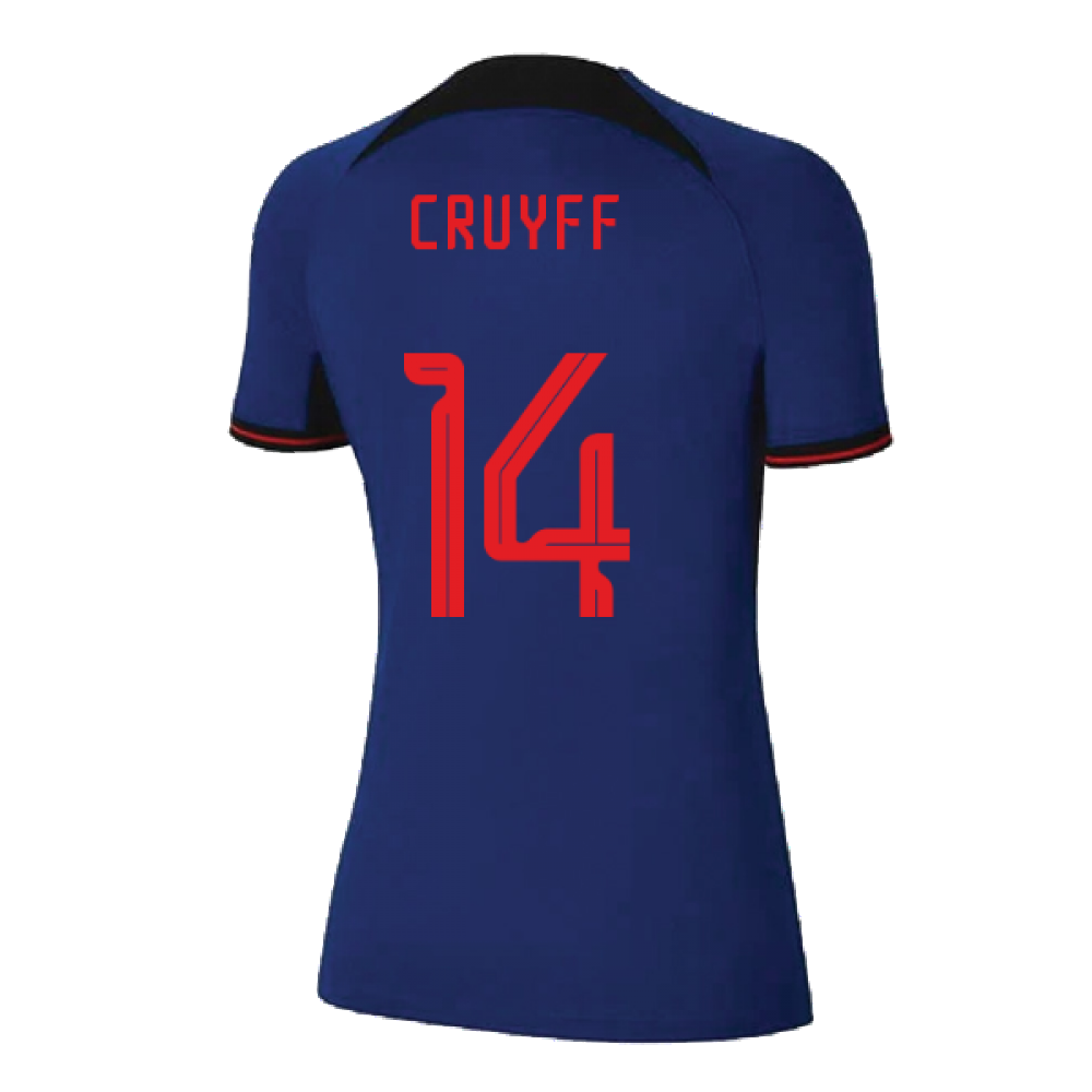 2022-2023 Holland Away Shirt (Ladies) (Cruyff 14)