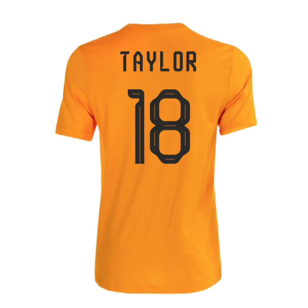 2022-2023 Holland Crest Tee (Orange) (TAYLOR 18)