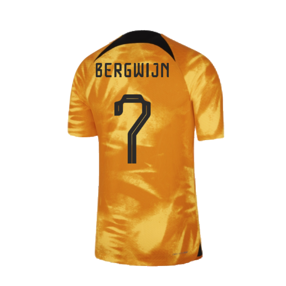 2022-2023 Holland Home Dri-Fit ADV Match Shirt (Bergwijn 7)