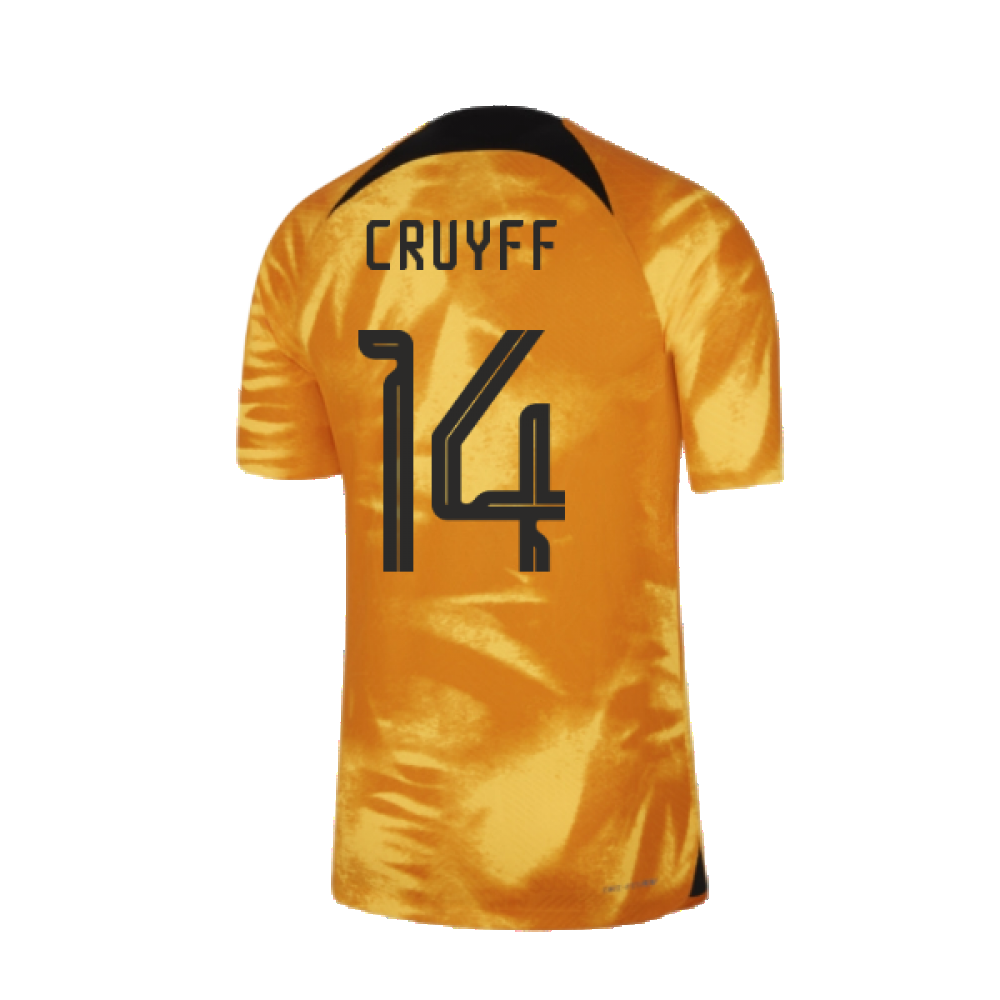 2022-2023 Holland Home Dri-Fit ADV Match Shirt (Cruyff 14)