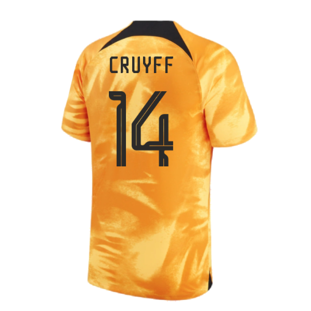 2022-2023 Holland Home Shirt (CRUYFF 14)