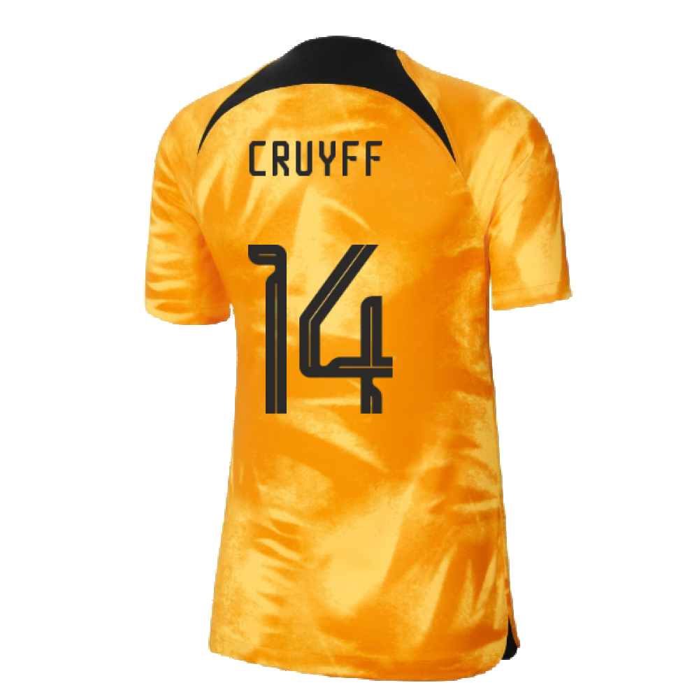 2022-2023 Holland Home Shirt (Ladies) (Cruyff 14)