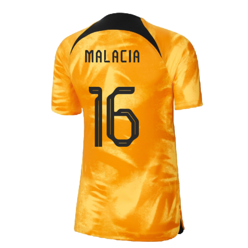 2022-2023 Holland Home Shirt (Ladies) (Malacia 16)