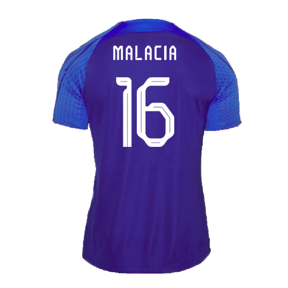 2022-2023 Holland Strike Training Shirt (Blue) (Malacia 16)