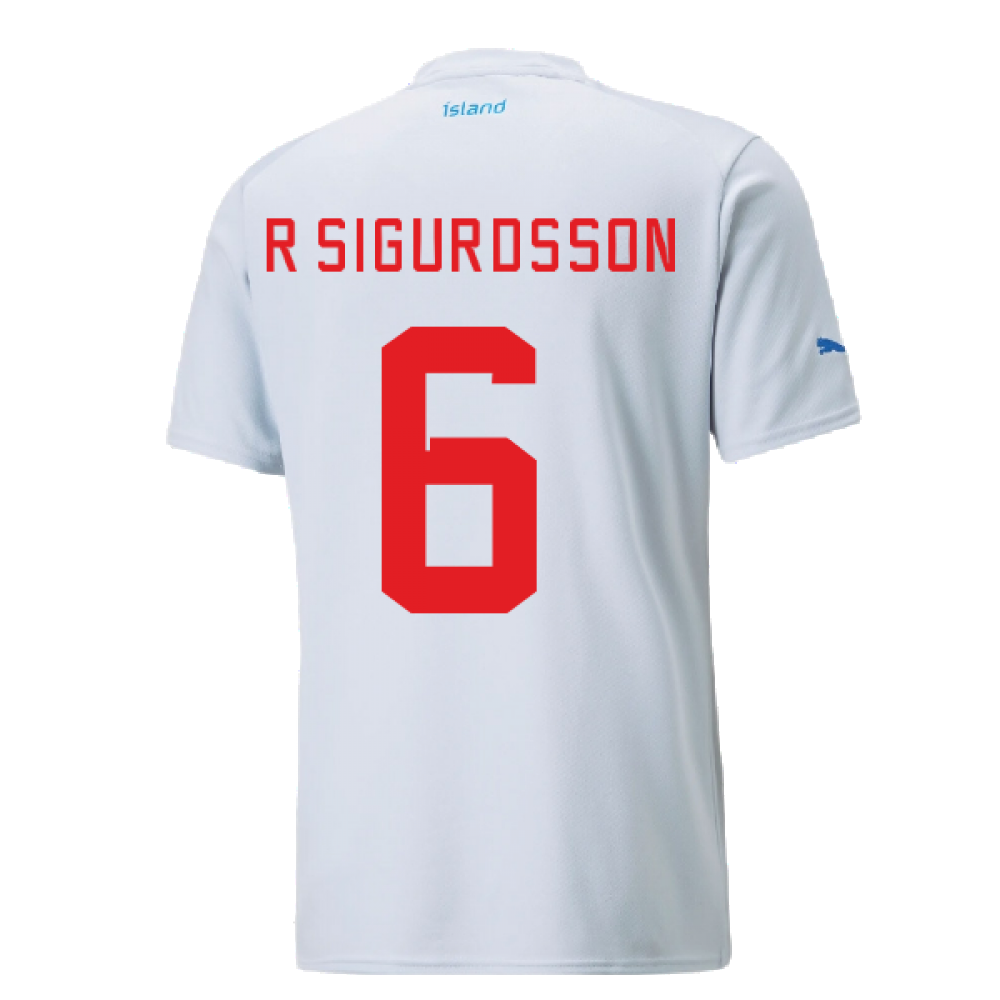 2022-2023 Iceland Away Shirt (R SIGURDSSON 6)