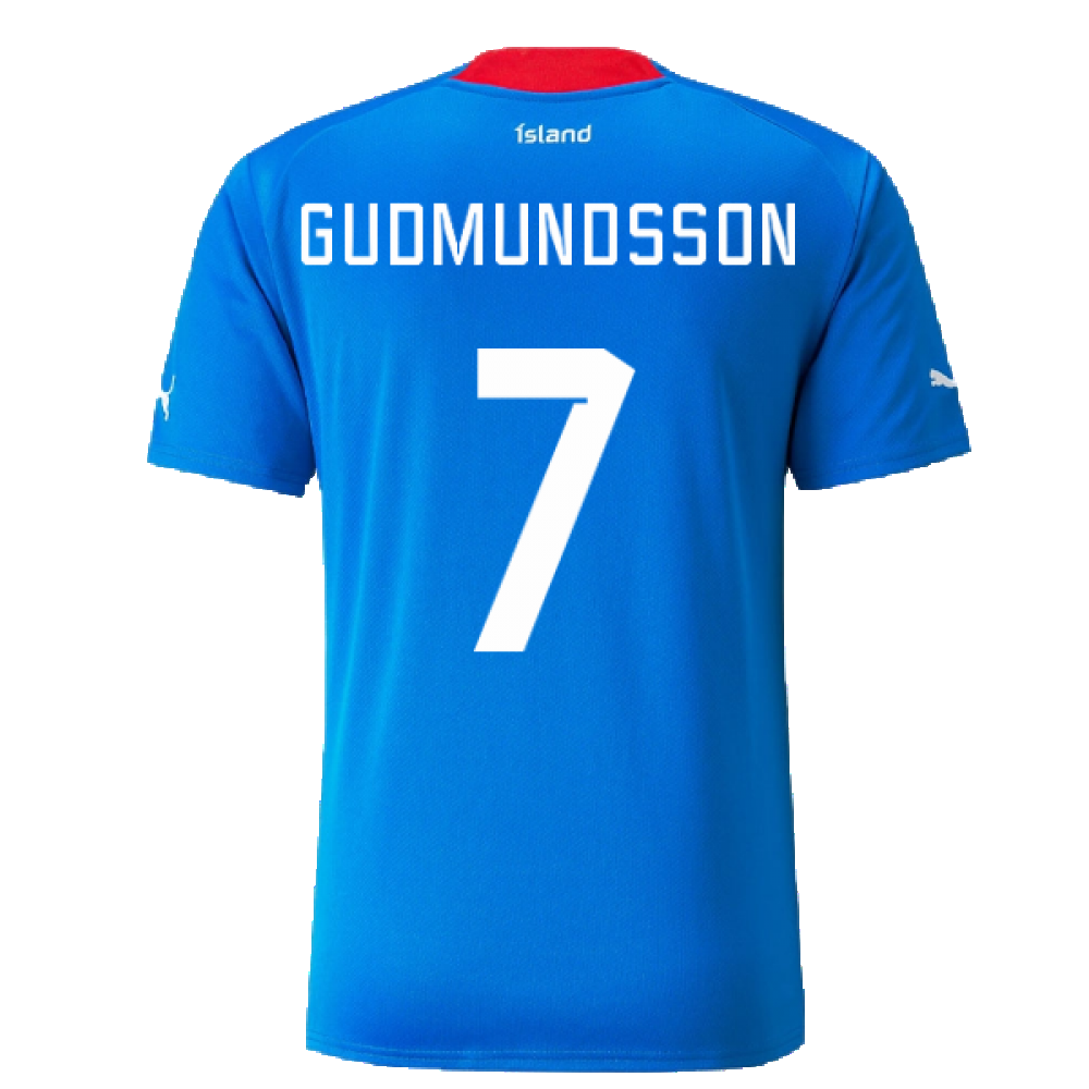 2022-2023 Iceland Home Shirt (GUDMUNDSSON 7)