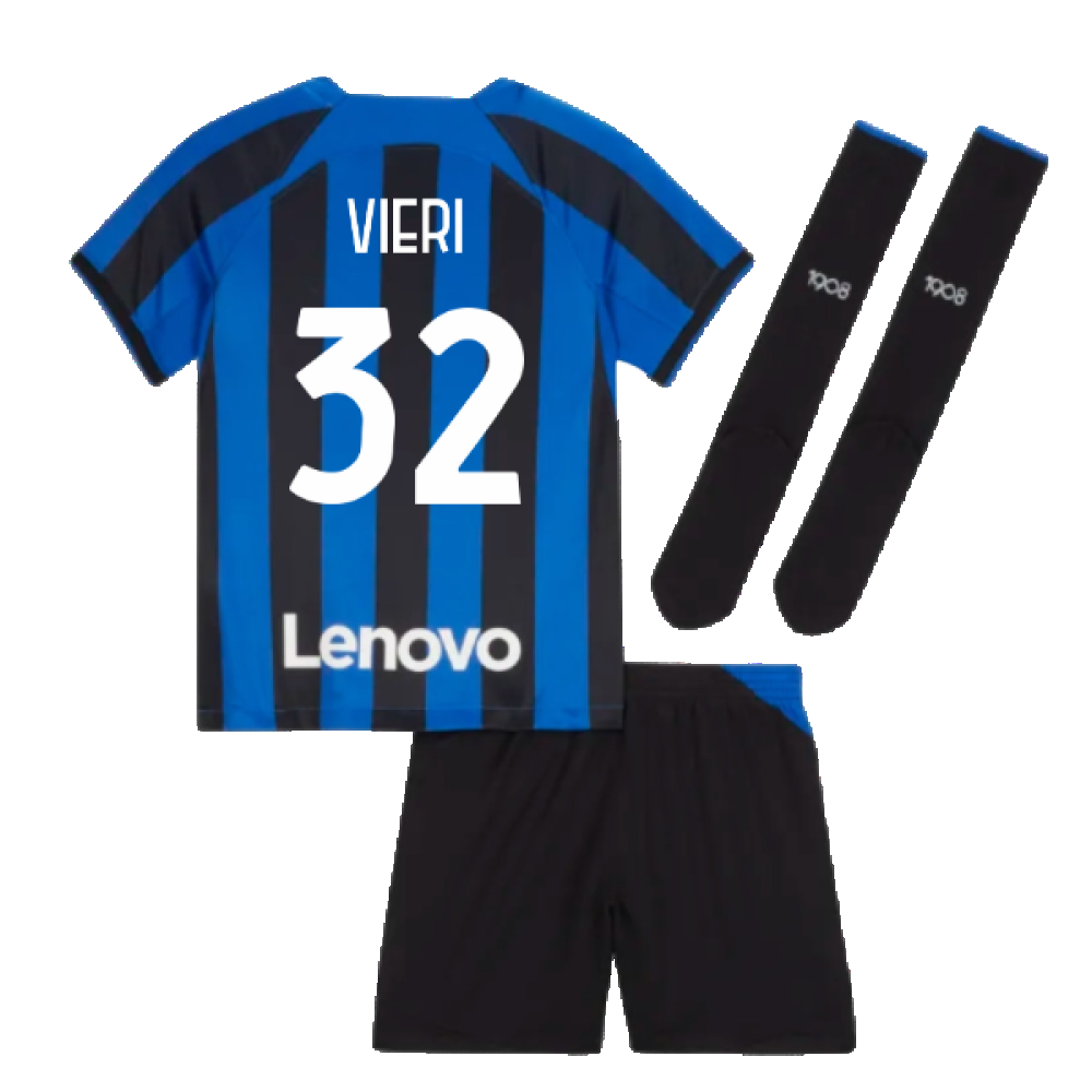 2022-2023 Inter Milan Home Mini Kit (VIERI 32)