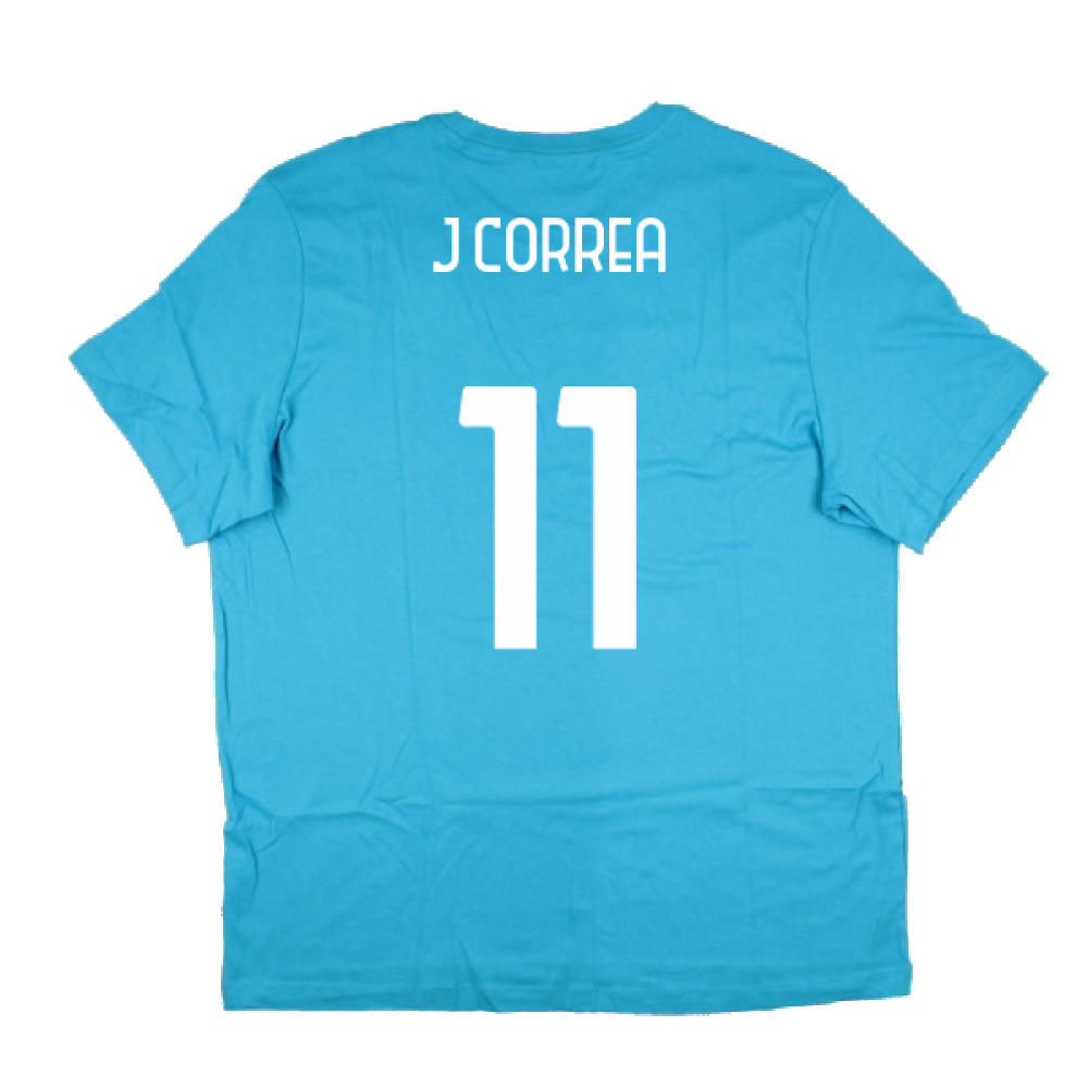 2022-2023 Inter Milan Swoosh Tee (Blue) (J CORREA 11)