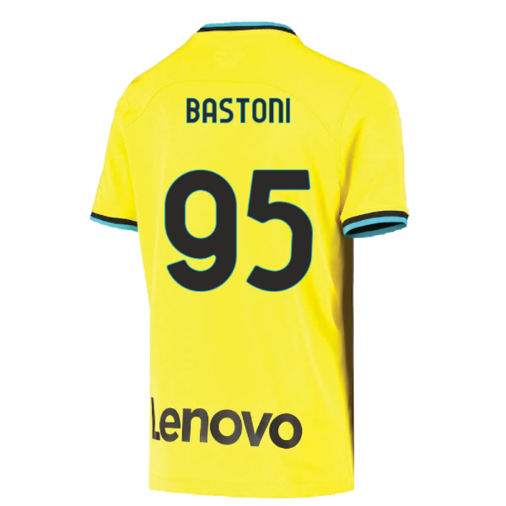 2022-2023 Inter Milan Third Shirt (Kids) (BASTONI 95)