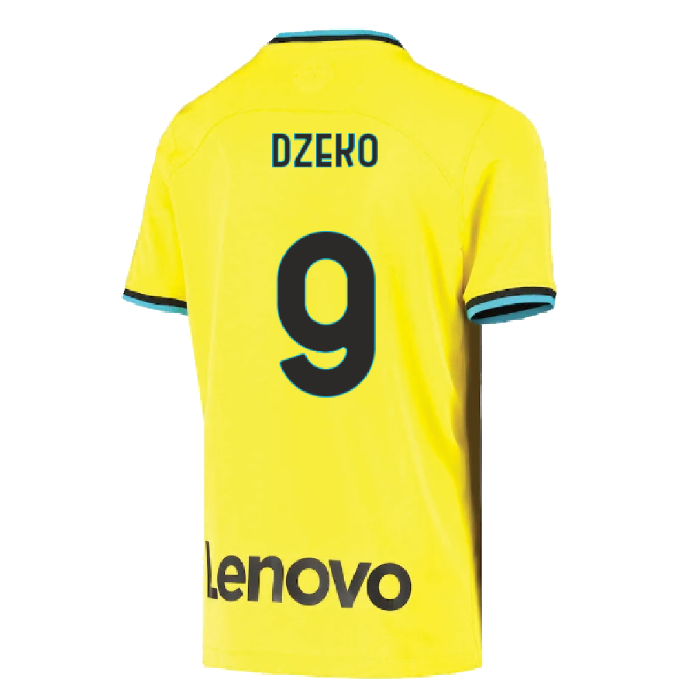 2022-2023 Inter Milan Third Shirt (Kids) (DZEKO 9)