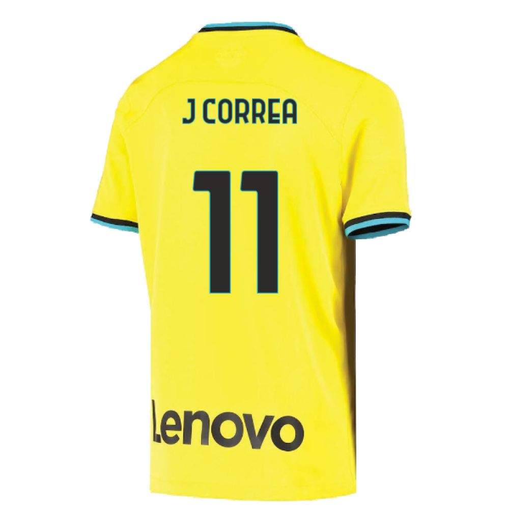 2022-2023 Inter Milan Third Shirt (Kids) (J CORREA 11)