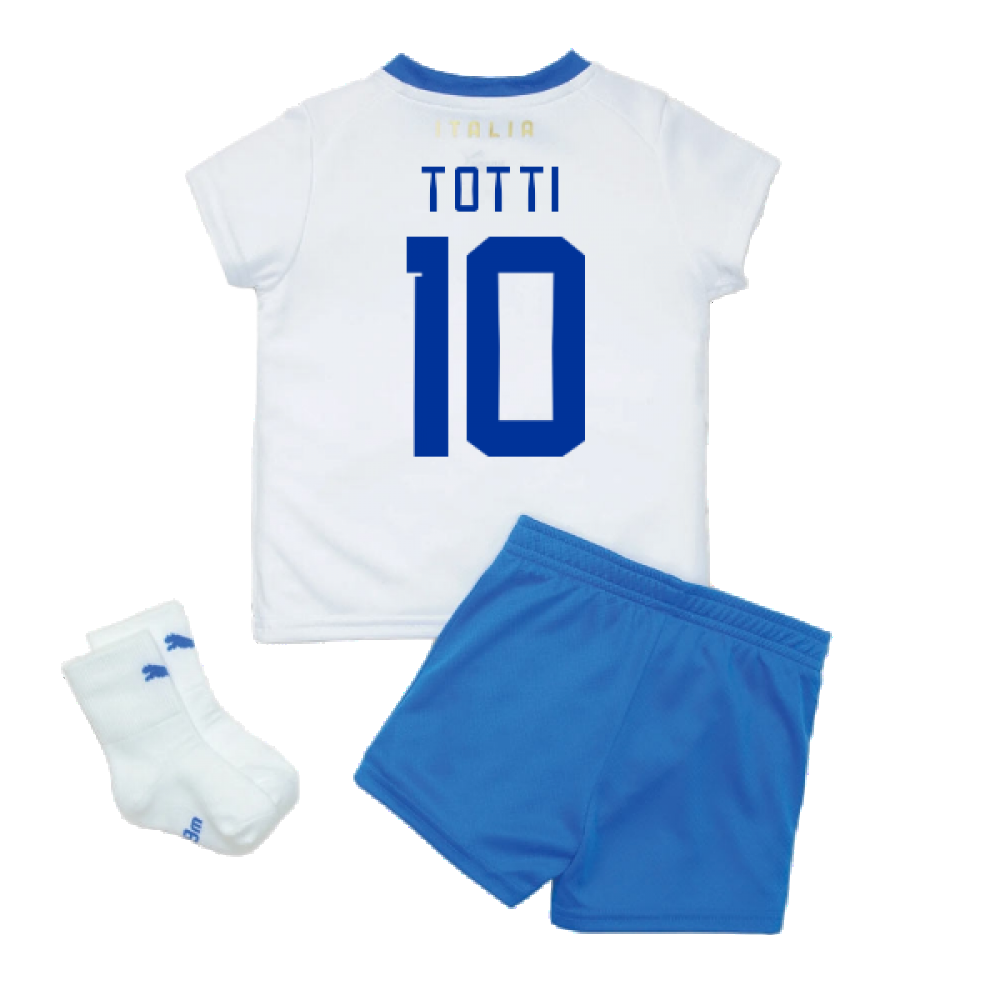 2022-2023 Italy Away Baby Kit (TOTTI 10)