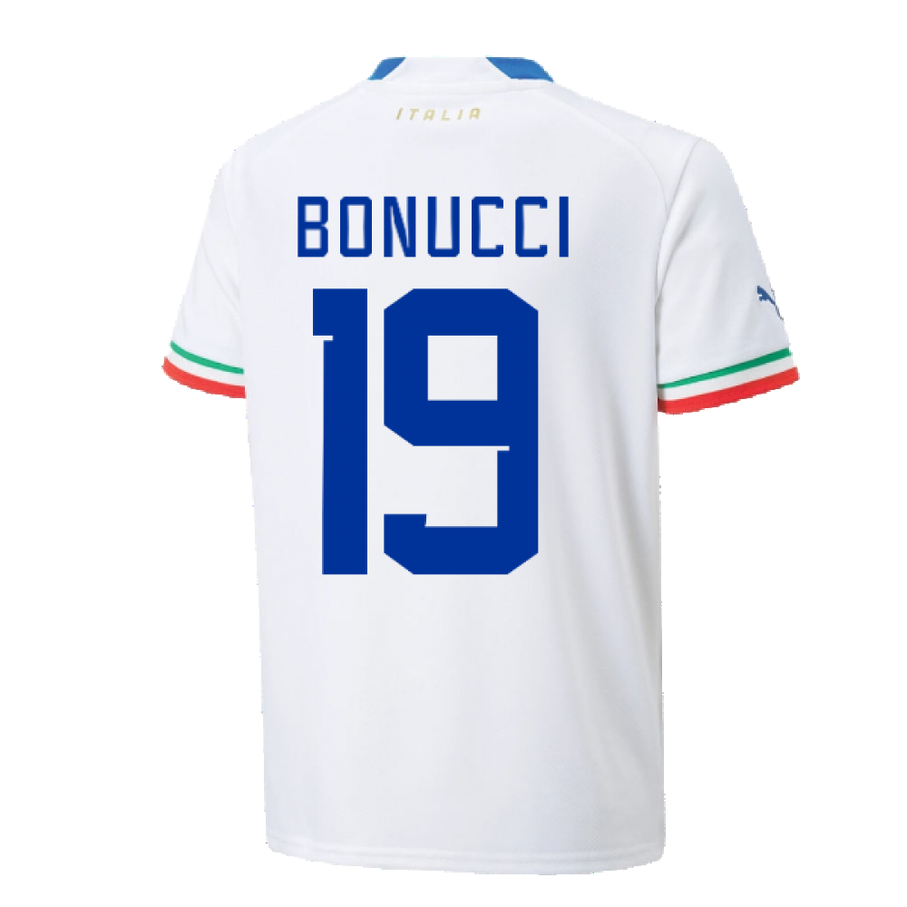 2022-2023 Italy Away Shirt (Kids) (BONUCCI 19)