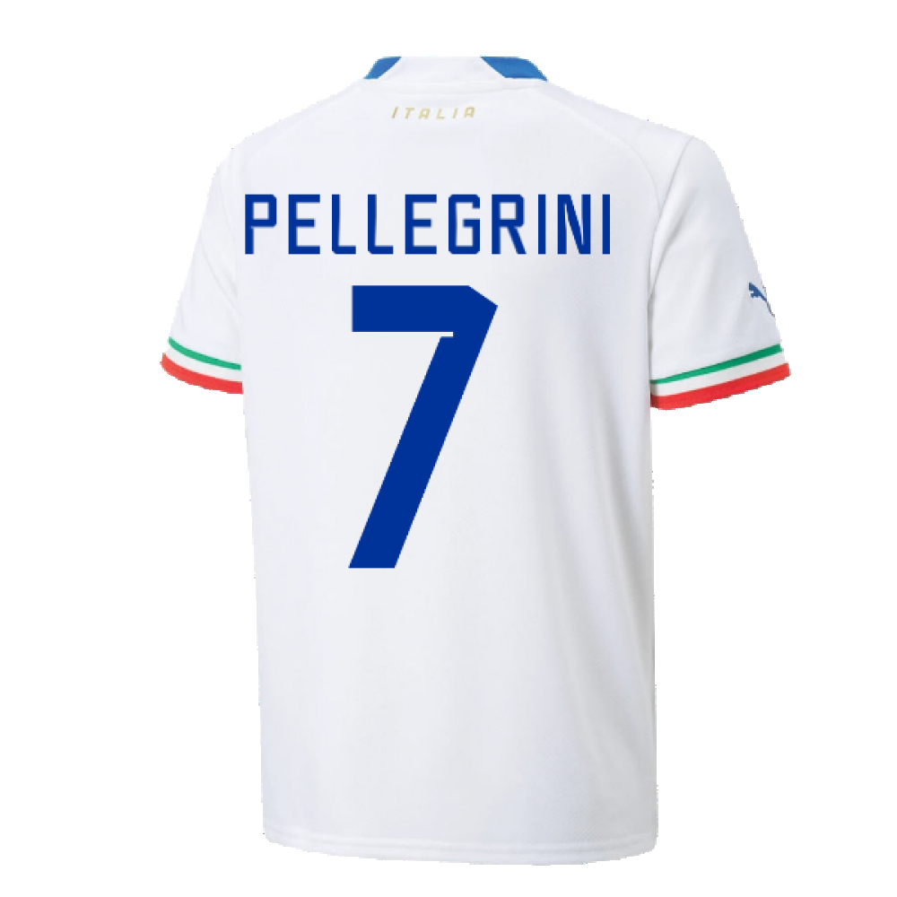 2022-2023 Italy Away Shirt (Kids) (PELLEGRINI 7)