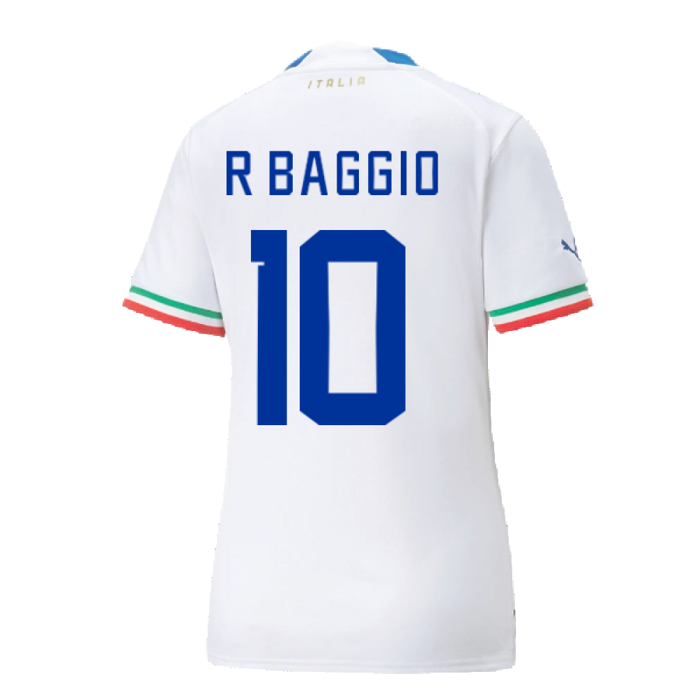 2022-2023 Italy Away Shirt (Ladies) (R BAGGIO 10)