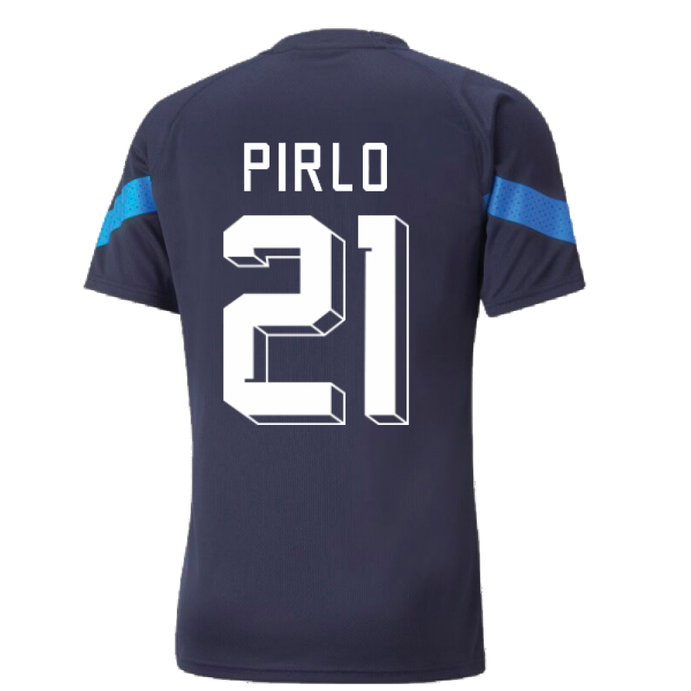 2022-2023 Italy Coach Training Jersey (Peacot) (PIRLO 21)