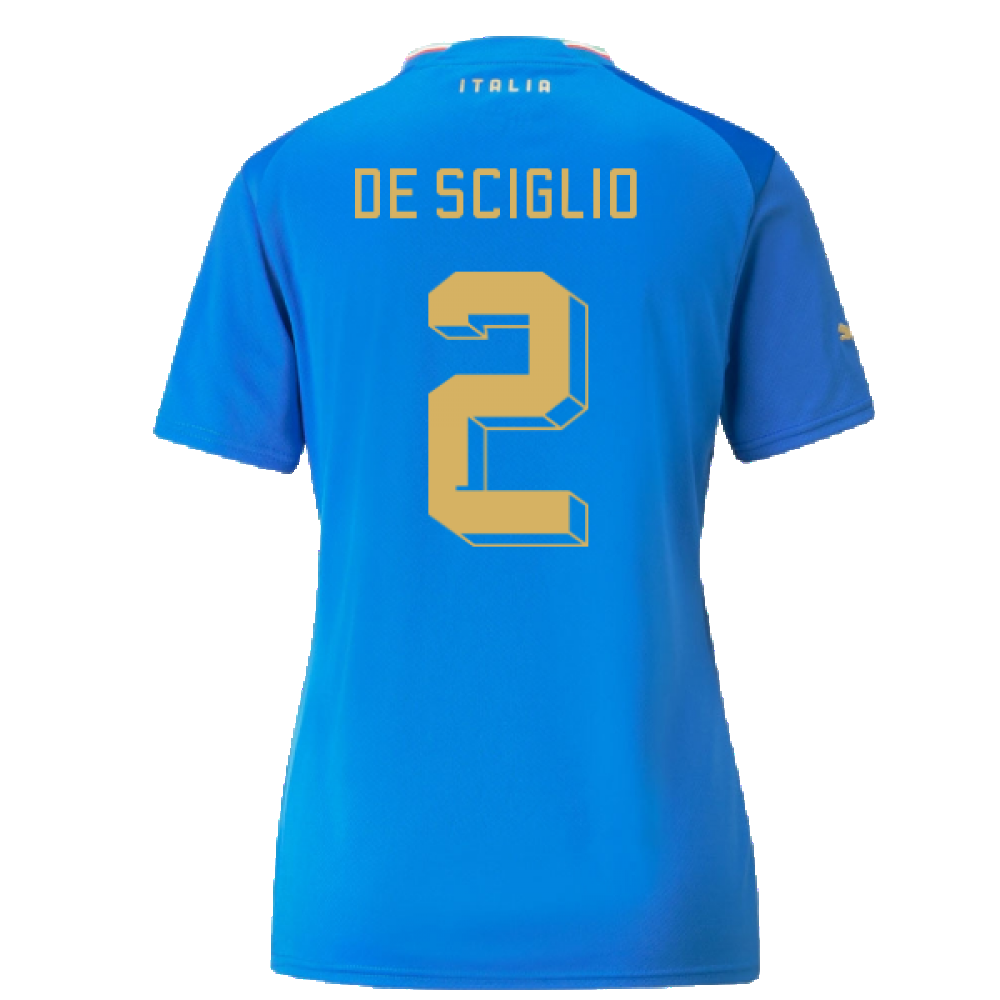 2022-2023 Italy Home Shirt (Ladies) (DE SCIGLIO 2)