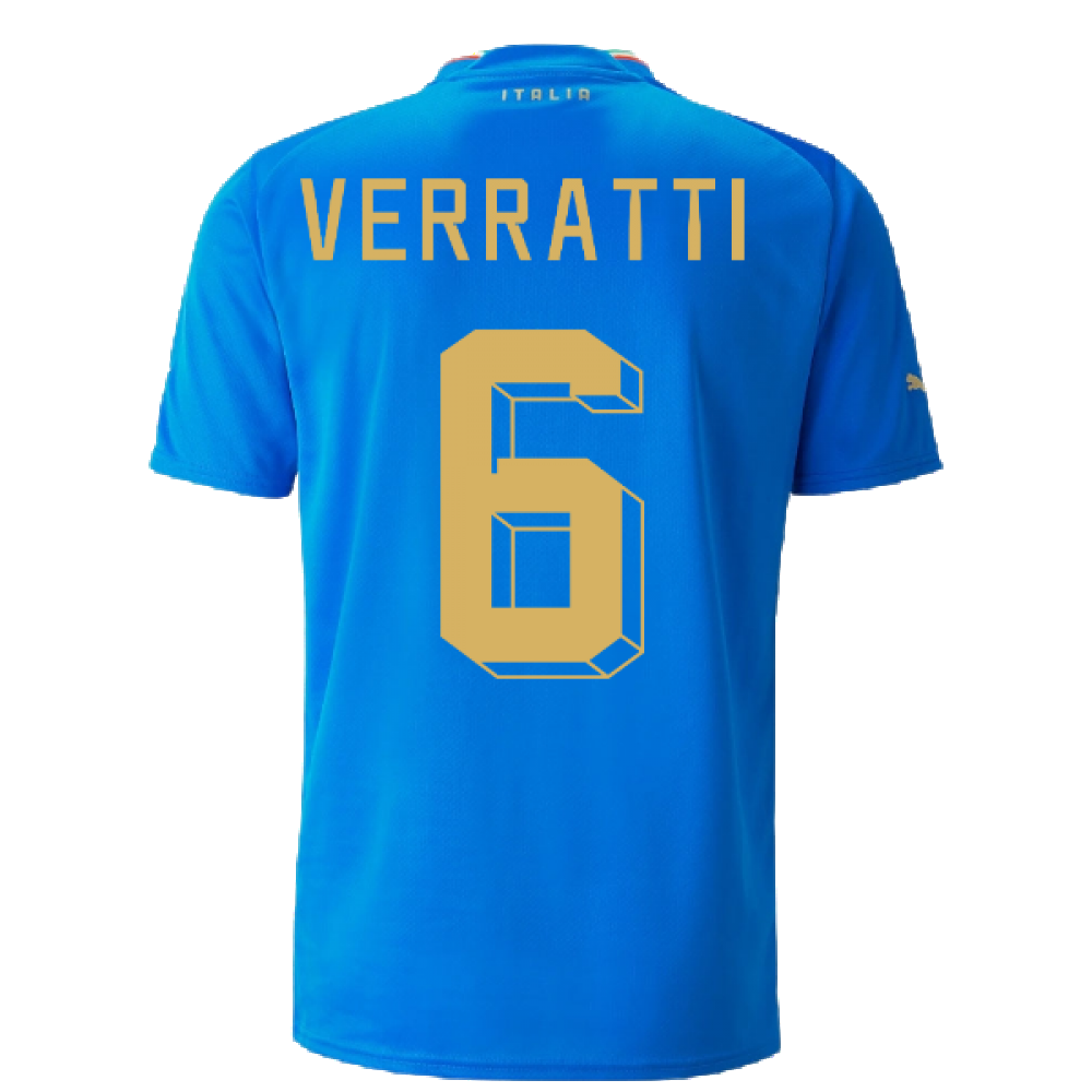 2022-2023 Italy Home Shirt (VERRATTI 6)