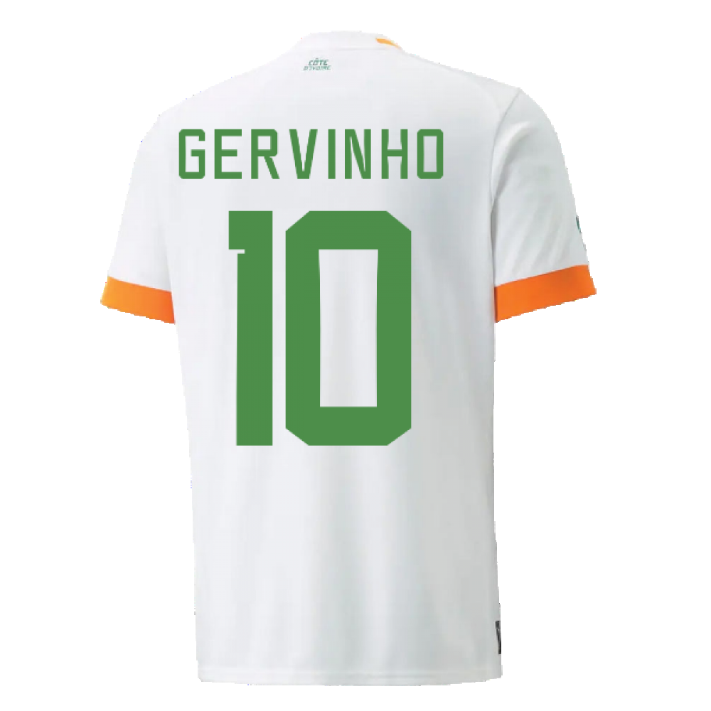 2022-2023 Ivory Coast Away Shirt (GERVINHO 10)