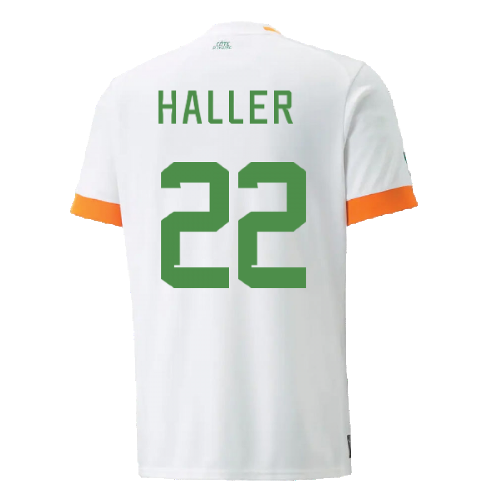 2022-2023 Ivory Coast Away Shirt (HALLER 22)