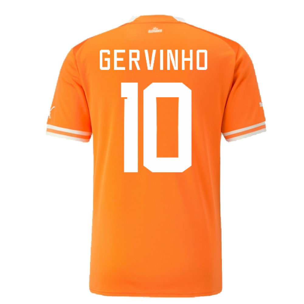 2022-2023 Ivory Coast Home Shirt (GERVINHO 10)