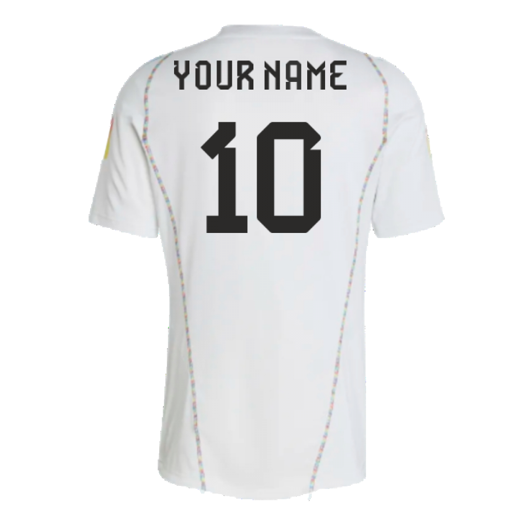 2022-2023 Japan Pre-Match Shirt (White) (Your Name)