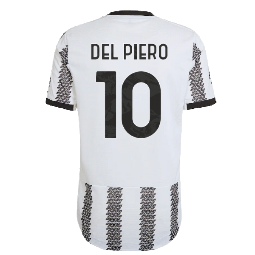 2022-2023 Juventus Authentic Home Shirt (DEL PIERO 10)