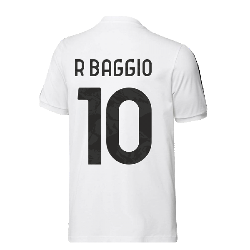 2022-2023 Juventus DNA 3S Tee (White) (R BAGGIO 10)