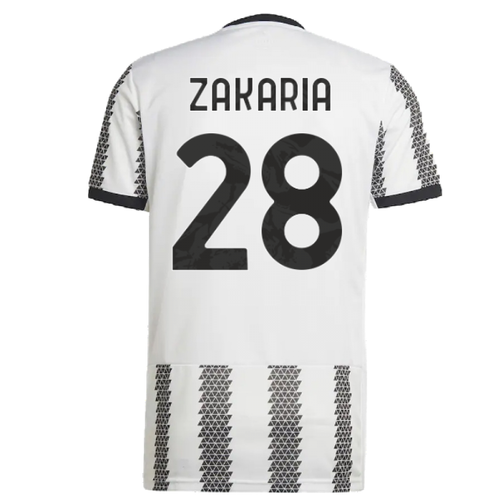 2022-2023 Juventus Home Shirt (ZAKARIA 28)