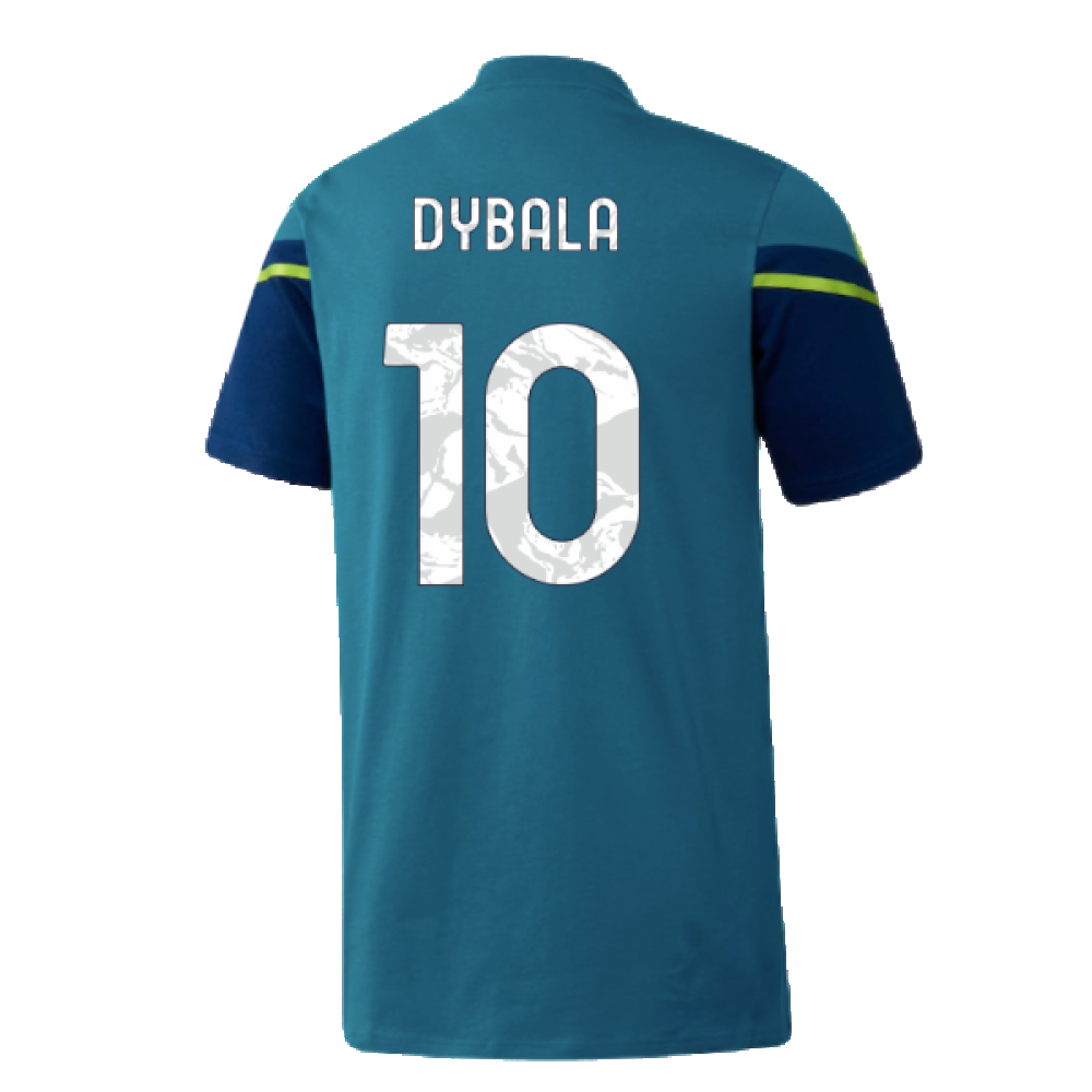 2022-2023 Juventus Training Shirt (Active Teal) - Kids (DYBALA 10)