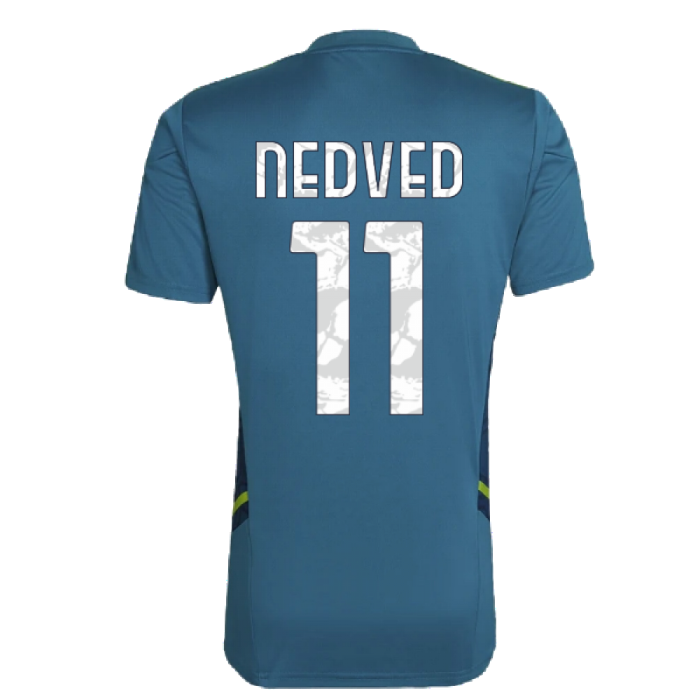 2022-2023 Juventus Training Shirt (Active Teal) (NEDVED 11)