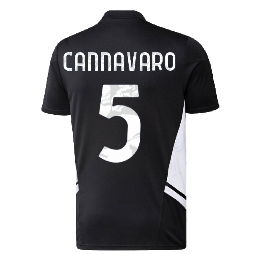 2022-2023 Juventus Training Shirt (Black) (CANNAVARO 5)