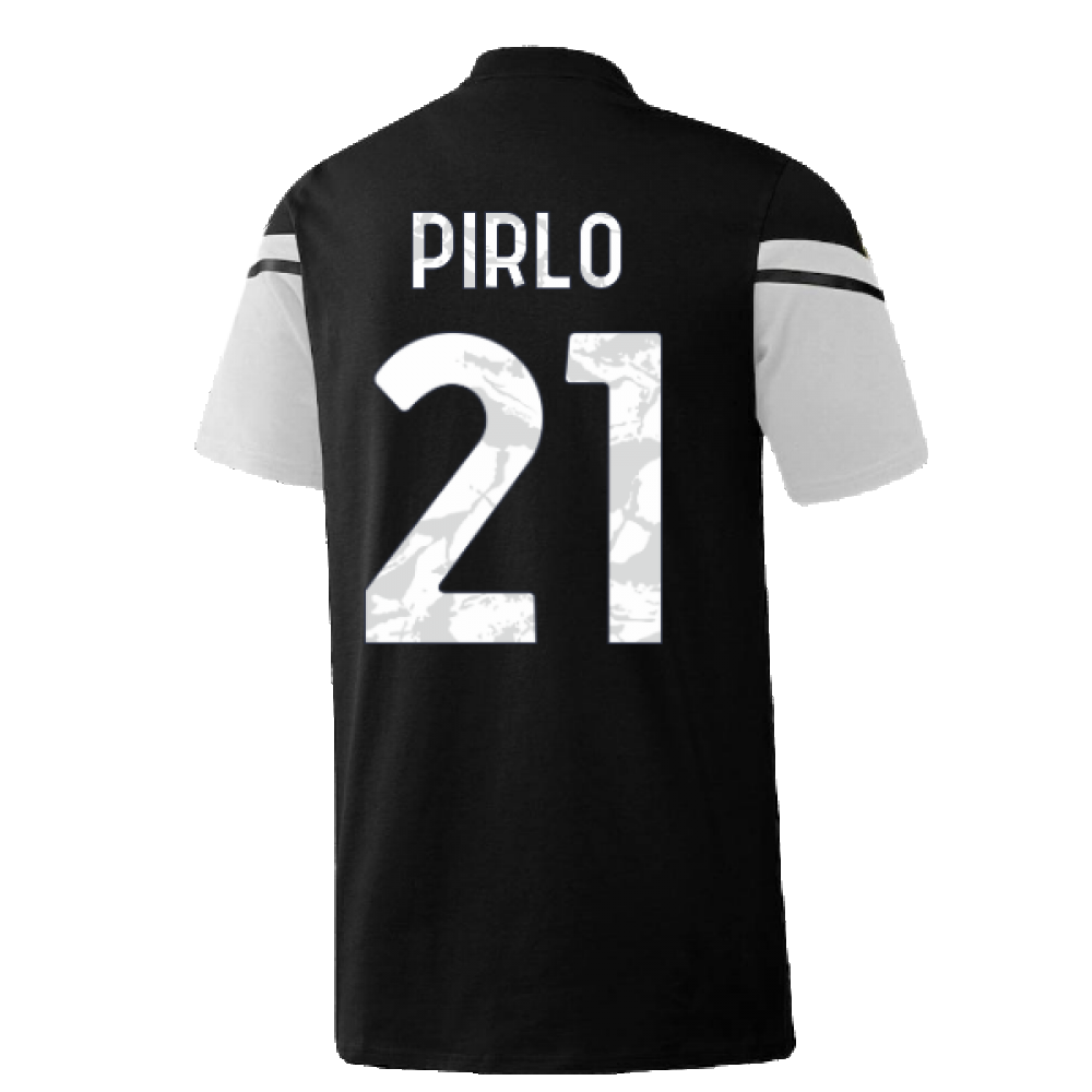 2022-2023 Juventus Training Tee (Black) (PIRLO 21)