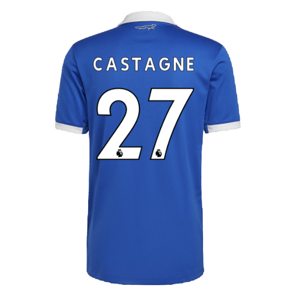 2022-2023 Leicester City Home Shirt (CASTAGNE 27)