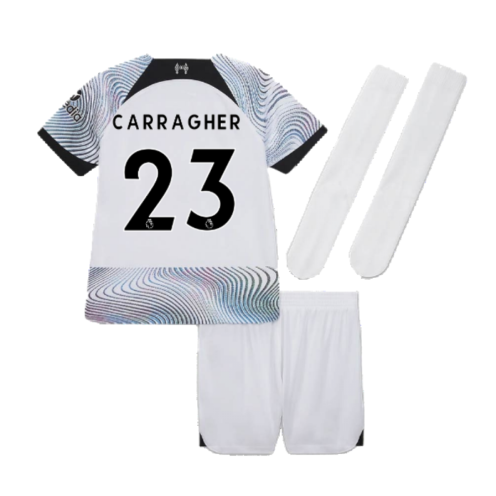 2022-2023 Liverpool Away Mini Kit (CARRAGHER 23)