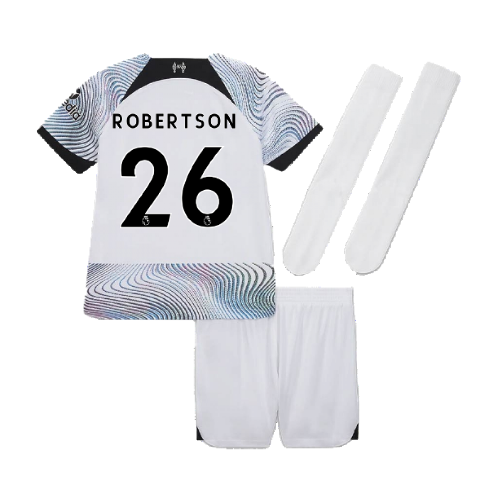 2022-2023 Liverpool Away Mini Kit (ROBERTSON 26)