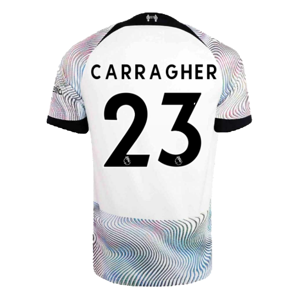 2022-2023 Liverpool Away Shirt (Kids) (CARRAGHER 23)