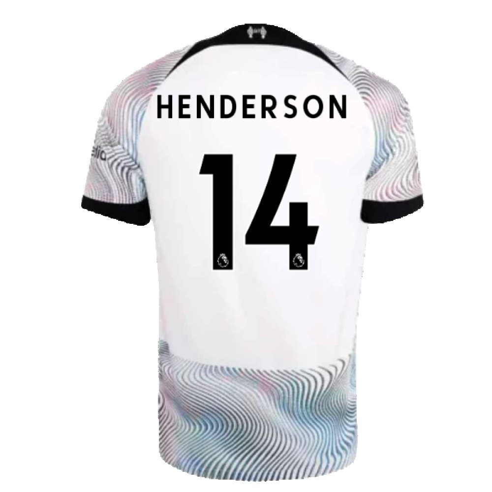 2022-2023 Liverpool Away Vapor Player Issue Shirt (HENDERSON 14)