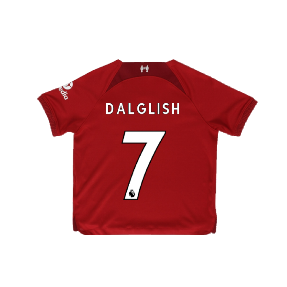 2022-2023 Liverpool Home Little Boys Mini Kit (DALGLISH 7)