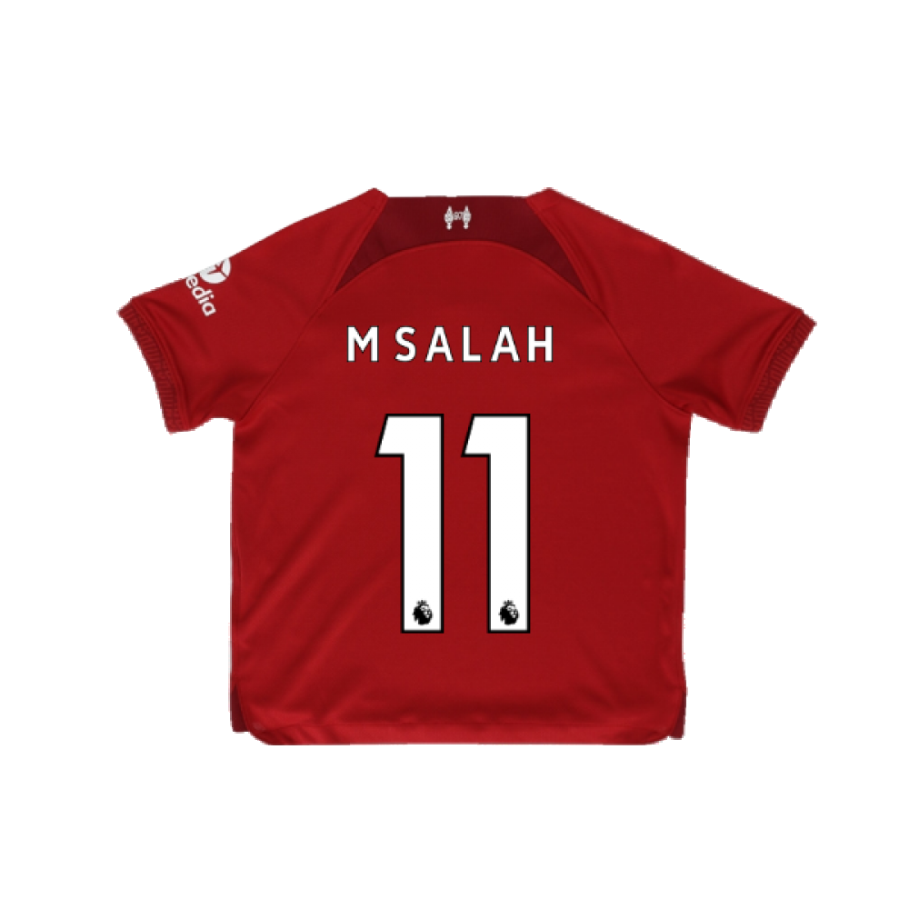 2022-2023 Liverpool Home Little Boys Mini Kit (M SALAH 11)