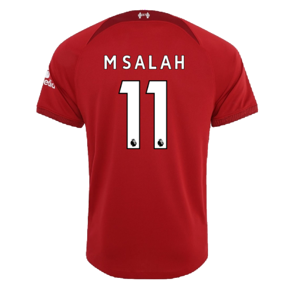 2022-2023 Liverpool Home Shirt (Kids) (M SALAH 11)