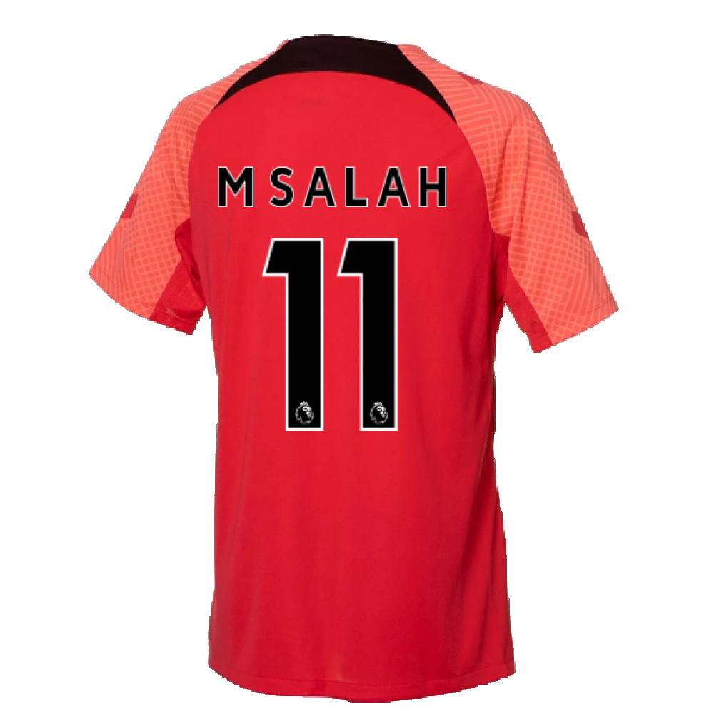 2022-2023 Liverpool Strike Training Jersey (Red) (M SALAH 11)