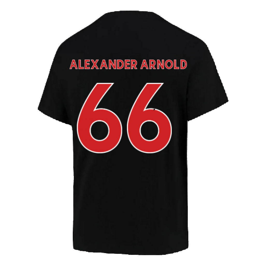 2022-2023 Liverpool Swoosh Tee (Black) (ALEXANDER ARNOLD 66)