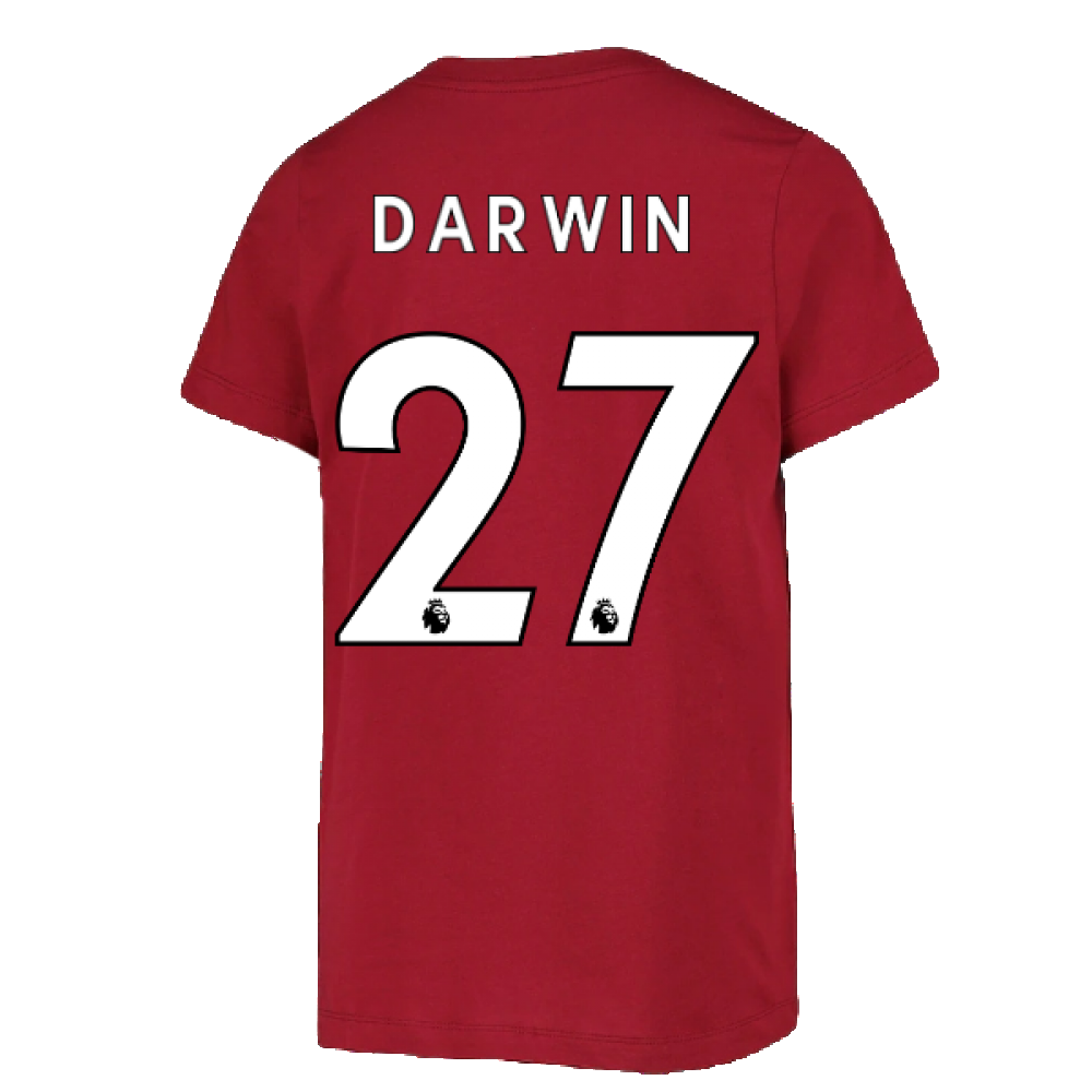 2022-2023 Liverpool Swoosh Tee (Red) (DARWIN 27)