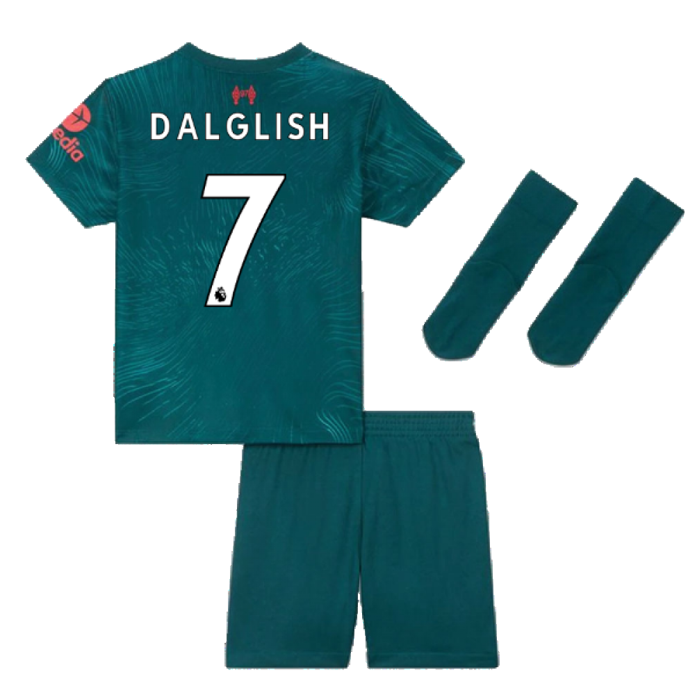 2022-2023 Liverpool Third Little Boys Mini Kit (DALGLISH 7)