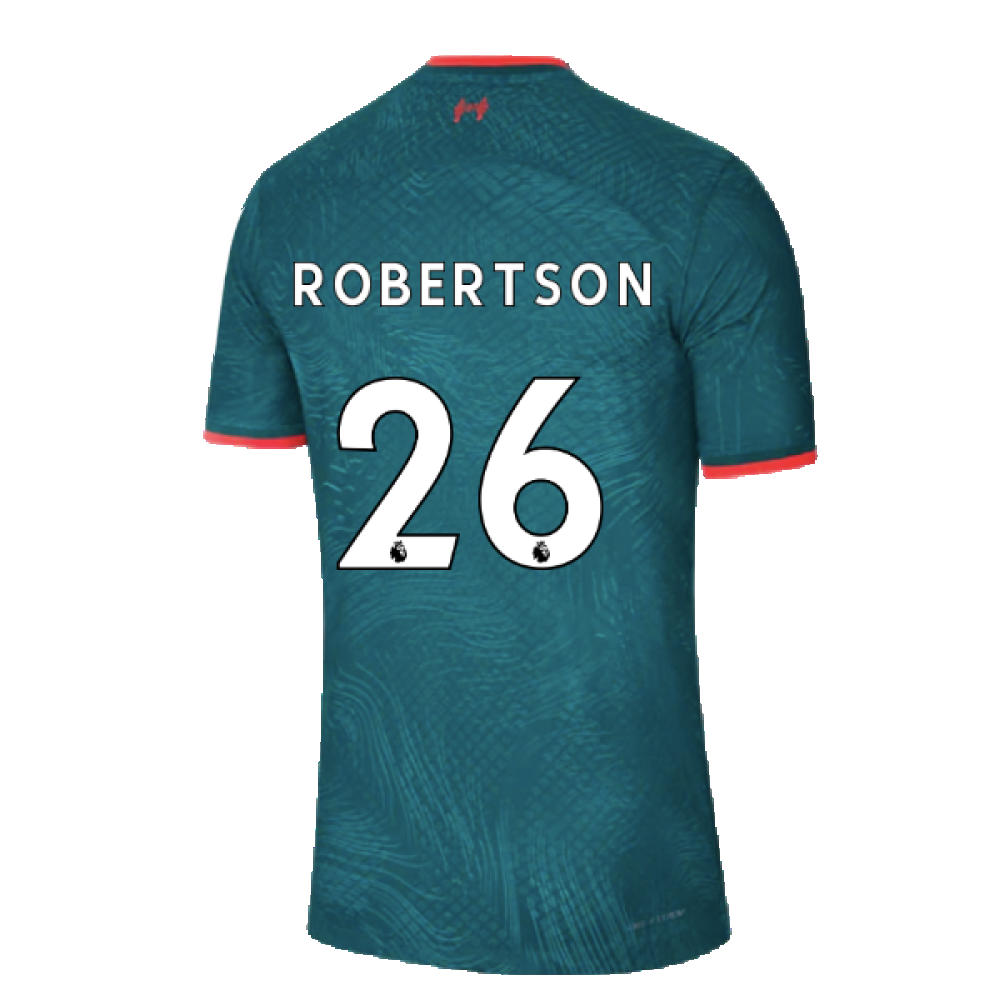 2022-2023 Liverpool Third Match DFADV Vapor Shirt (ROBERTSON 26)