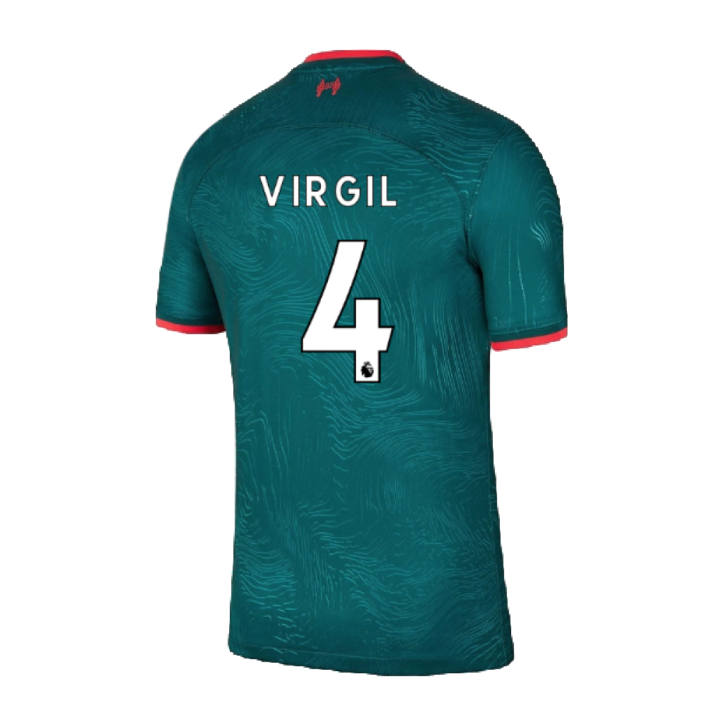 2022-2023 Liverpool Third Shirt (VIRGIL 4)