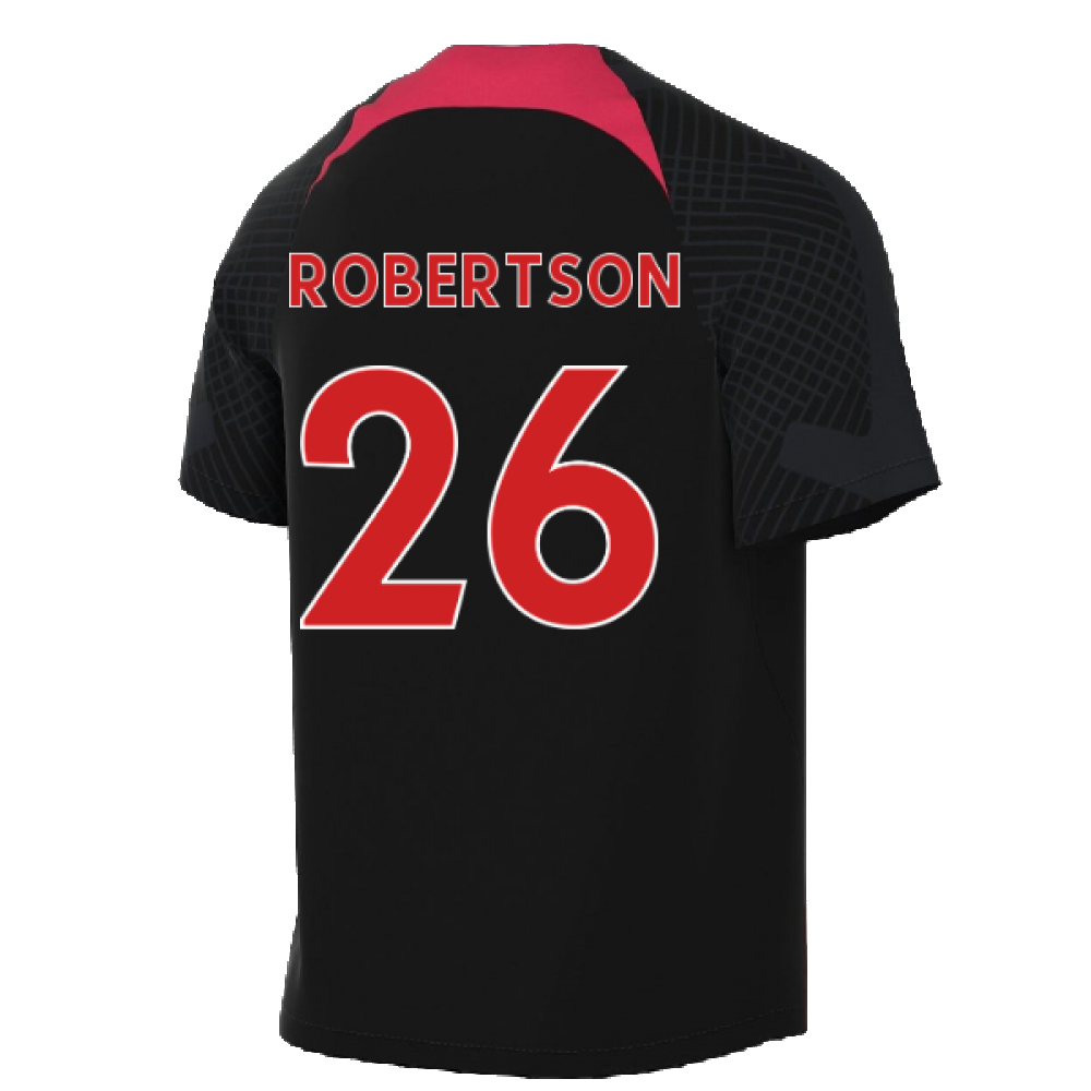 2022-2023 Liverpool Training Shirt (Black) (ROBERTSON 26)